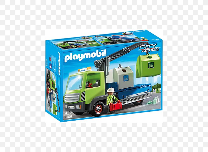 Playmobil Dump Truck Toy Vehicle, PNG, 600x600px, Playmobil, Cargo, Construction Set, Crane, Dump Truck Download Free