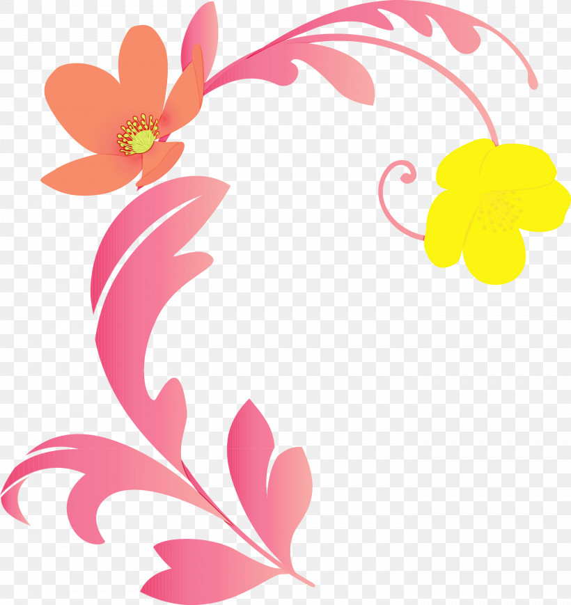 Floral Design, PNG, 2829x3000px, Spring Frame, Decoration Frame, Floral Design, Flower, Leaf Download Free