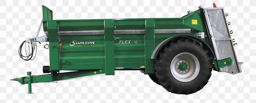 Manure Spreader Machine Tractor Trailer Vehicle, PNG, 5058x2052px, Manure Spreader, Agriculture, Cylinder, Hydraulics, Machine Download Free