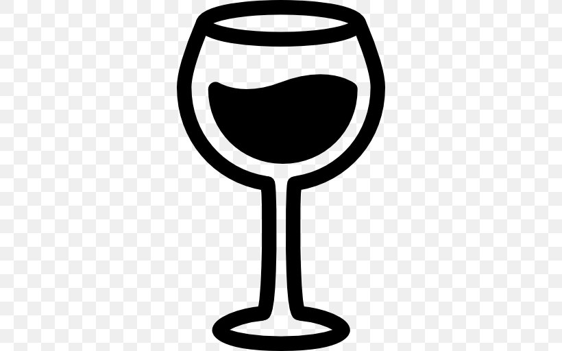 Wine Glass Clip Art, PNG, 512x512px, Wine, Alcoholic Drink, Black And White, Bottle, Champagne Stemware Download Free