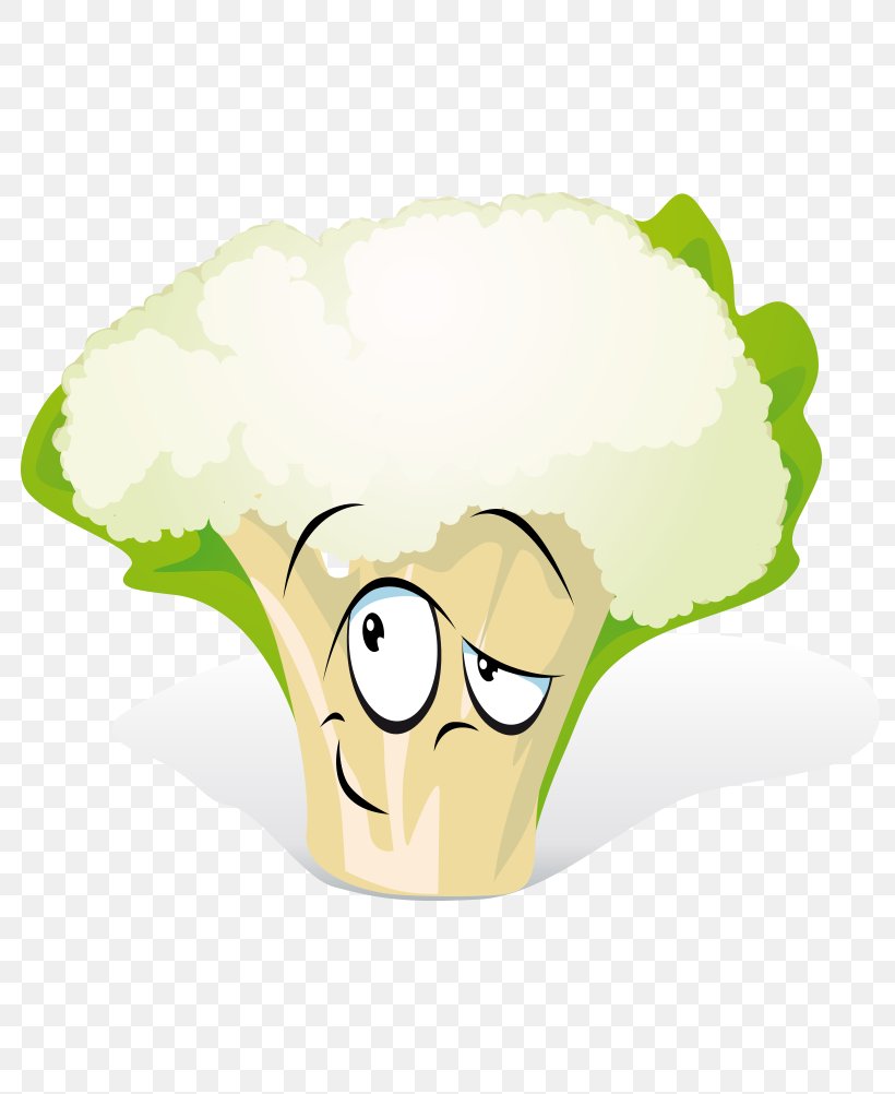 Cauliflower Cartoon Drawing, PNG, 800x1002px, Cauliflower, Art, Cartoon, Cucumber, Drawing Download Free