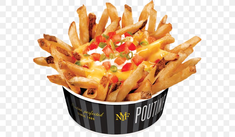 French Fries Nachos Poutine Vegetarian Cuisine Veggie Burger, PNG, 591x479px, French Fries, American Food, Carne Asada Fries, Cuisine, Dish Download Free