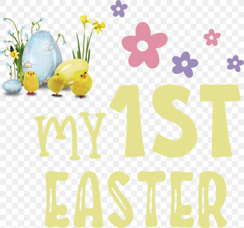 Happy Easter Day My 1st Easter, PNG, 3000x2802px, Happy Easter Day, Basket, Christmas Day, Easter Basket, Easter Bunny Download Free