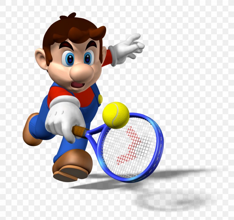 Super Mario Bros. Mario Power Tennis Mario Tennis: Power Tour Mario Tennis Open, PNG, 1963x1848px, Super Mario Bros, Ball, Cartoon, Fictional Character, Football Download Free
