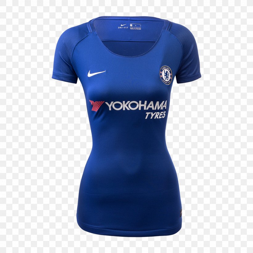 T-shirt Chelsea F.C. Jersey Nike 0, PNG, 1600x1600px, 2017, 2018, Tshirt, Active Shirt, Blue Download Free