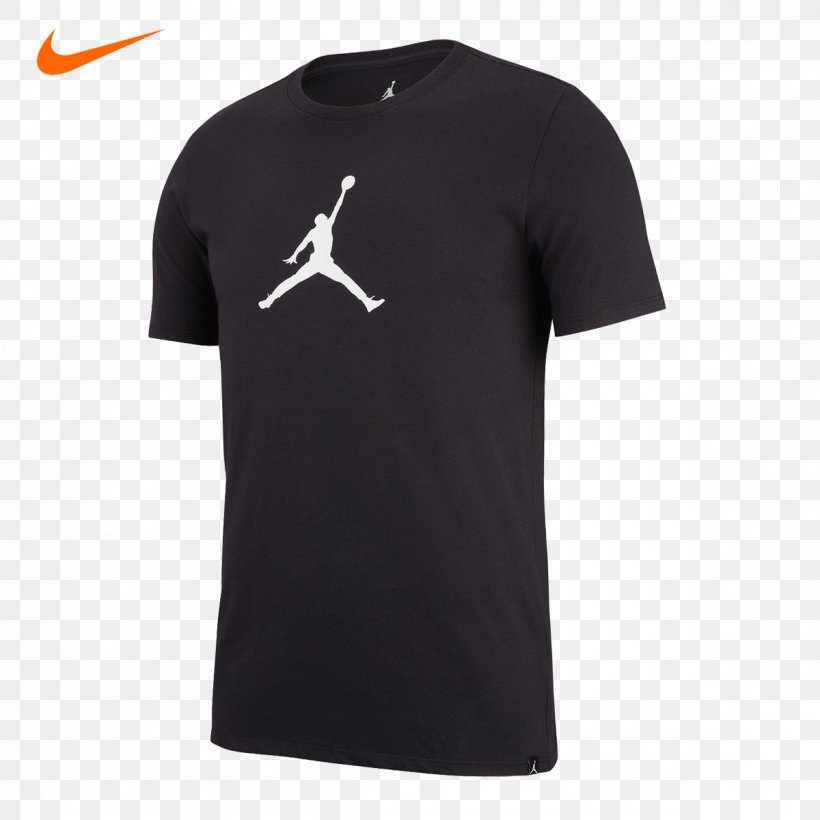 T-shirt Jumpman Nike Air Max Air Jordan, PNG, 1200x1200px, Tshirt, Active Shirt, Air Jordan, Black, Brand Download Free