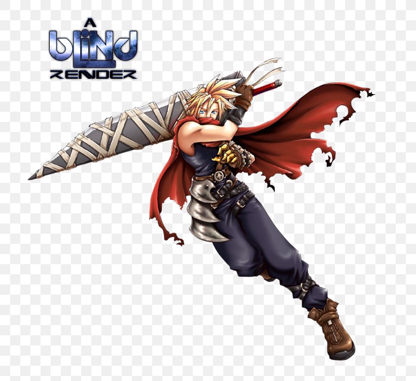 Cloud Strife Game Boy Advance Rendering Final Fantasy, PNG, 751x750px, Cloud Strife, Action Figure, Emulator, Fictional Character, Figurine Download Free