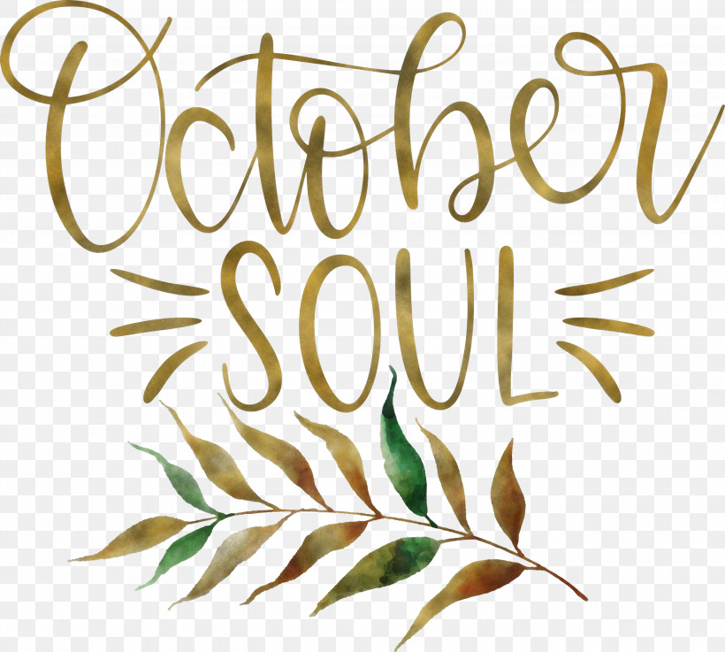 October Soul October, PNG, 2999x2697px, October, Floral Design, Geometry, Leaf, Line Download Free