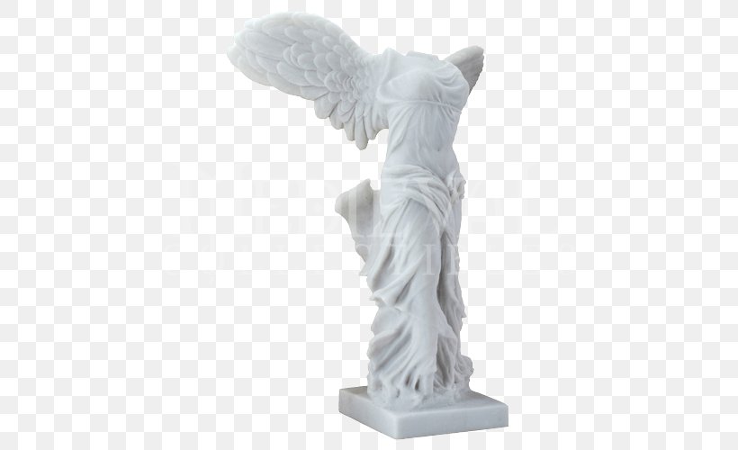 Winged Victory Of Samothrace Statue Marble Sculpture Figurine Nike, PNG, 500x500px, Winged Victory Of Samothrace, Ancient Greek Sculpture, Art, Athena Parthenos, Carving Download Free