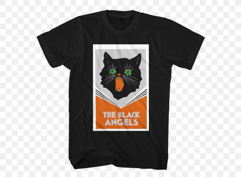 T-shirt Clothing Sizes Hoodie, PNG, 600x600px, Tshirt, Black, Brand, Cat, Cat Like Mammal Download Free