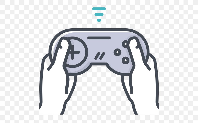 Video Games Game Controllers, PNG, 512x512px, Video Games, Black And White, Cartoon, Computer, Dog Like Mammal Download Free
