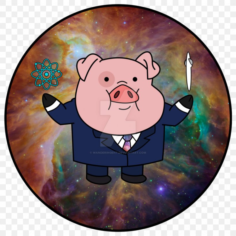 Waddles Television Show Drawing, PNG, 894x894px, Waddles, Christmas Ornament, Cosmos A Spacetime Odyssey, Deviantart, Drawing Download Free