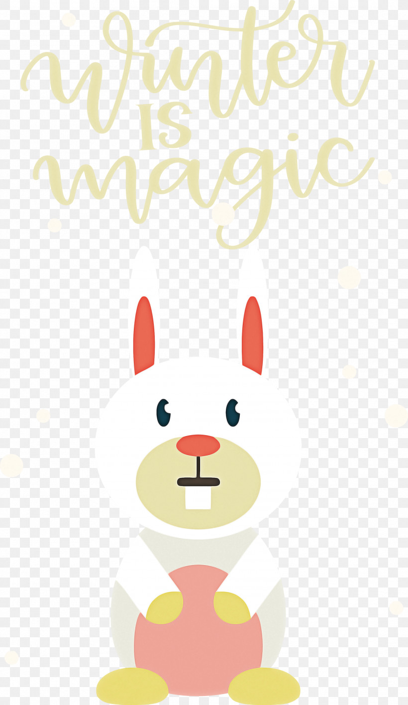 Winter Is Magic Hello Winter Winter, PNG, 2176x3760px, Winter Is Magic, Cartoon, Character, Easter Bunny, Hare Download Free