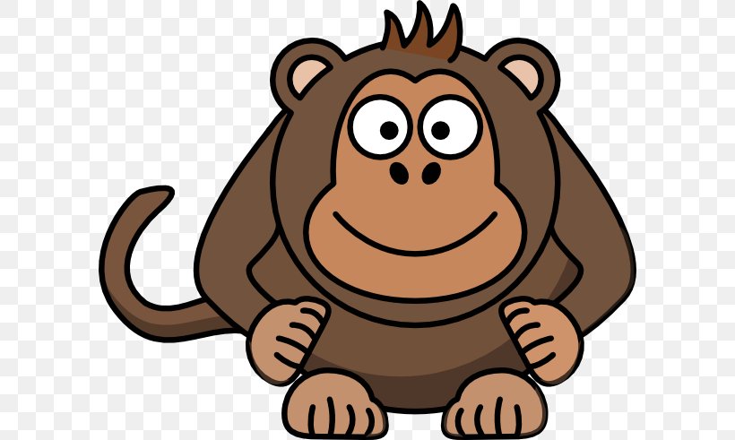 Chimpanzee Primate Ape Monkey Clip Art, PNG, 600x491px, Chimpanzee, Animal, Ape, Artwork, Big Cats Download Free
