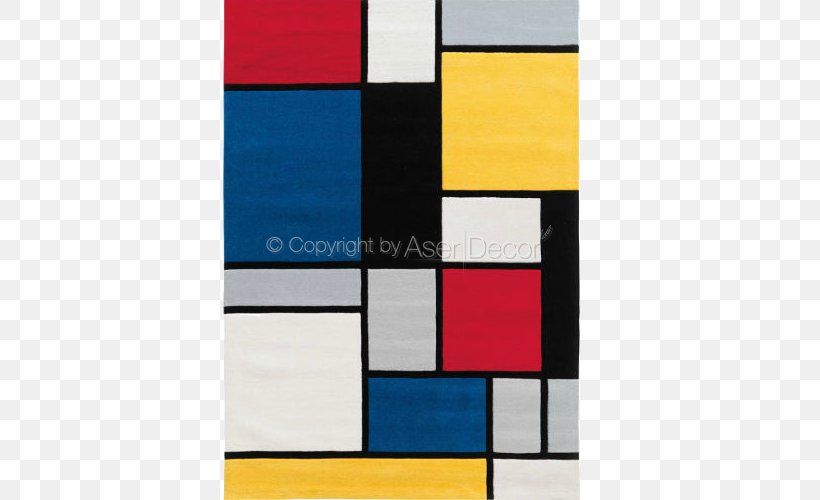 Carpet Painting Vloerkleed Composition C (No.III) With Red, Yellow And Blue Abstract Art, PNG, 740x500px, Carpet, Abstract Art, Art, Artist, Composition Download Free