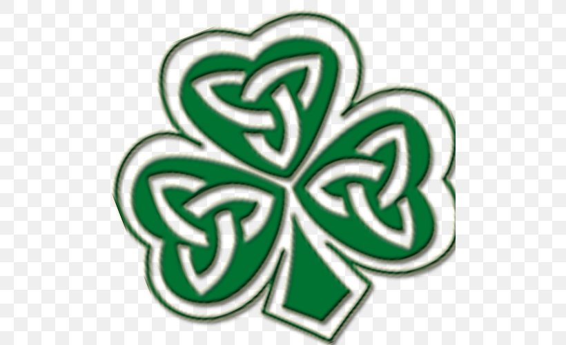 Celtic Knot Celts Symbol Shamrock Ireland, PNG, 500x500px, Celtic Knot, Area, Celts, Clover, Flower Download Free