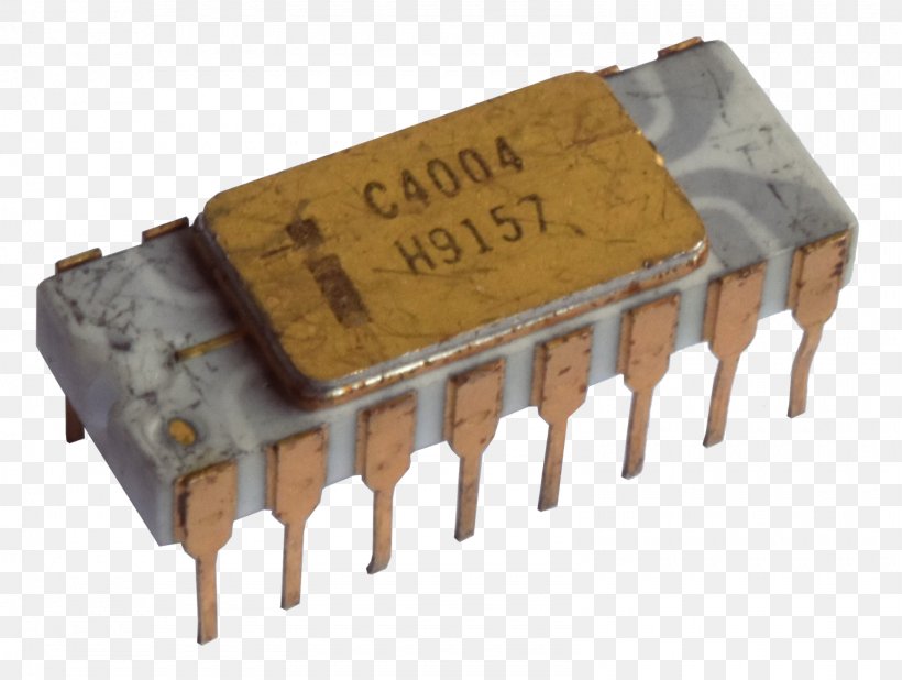 Intel 4004 Microprocessor Die Integrated Circuits & Chips, PNG, 1600x1206px, Intel, Bit, Central Processing Unit, Circuit Component, Computer Download Free
