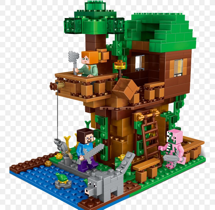 lego minecraft tree