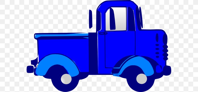 Pickup Truck Car Clip Art, PNG, 600x383px, Pickup Truck, Automotive Design, Blue, Car, Dump Truck Download Free