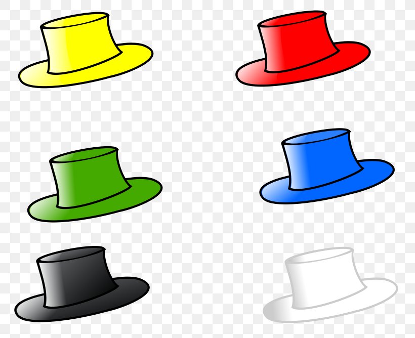 Six Thinking Hats Top Hat Clip Art, PNG, 800x668px, Six Thinking Hats, Baseball Cap, Cap, Clothing, Costume Hat Download Free