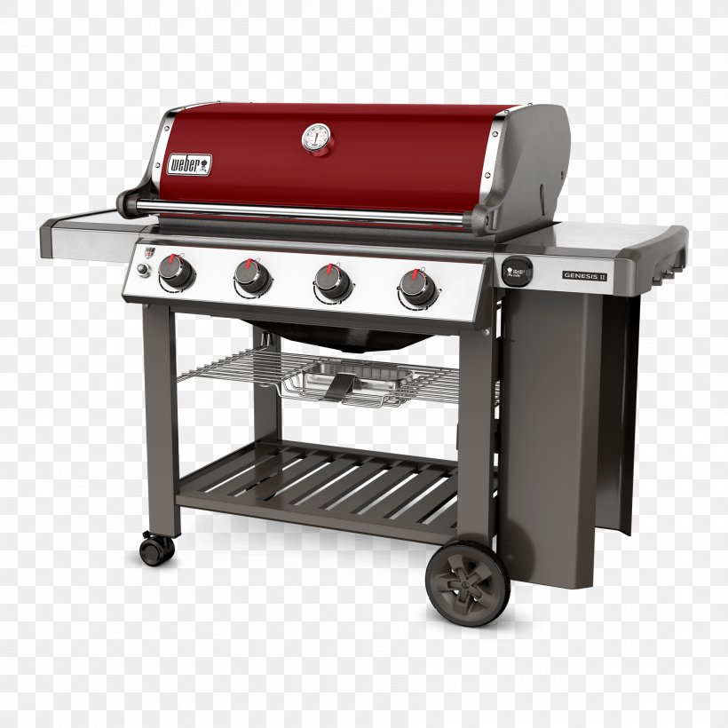Barbecue Weber Genesis II E-410 GBS Weber-Stephen Products Natural Gas Weber Genesis II 410, PNG, 1800x1800px, Barbecue, Cookware Accessory, Gas Burner, Gasgrill, Home Appliance Download Free