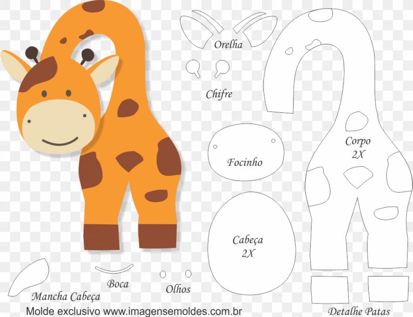 Molde Northern Giraffe Door Felt Handicraft, PNG, 989x759px, Molde, Adhesive, Animal, Animal Figure, Area Download Free