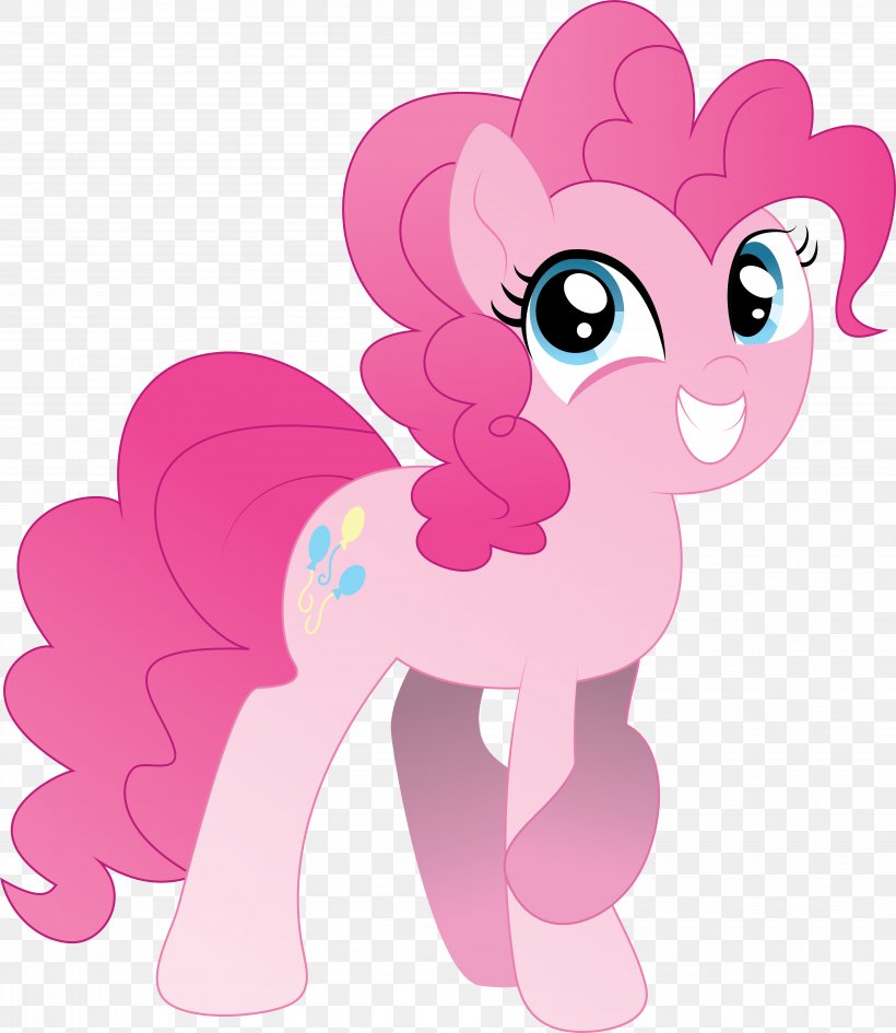 Pinkie Pie Pony Rarity Art, PNG, 7465x8611px, Watercolor, Cartoon, Flower, Frame, Heart Download Free