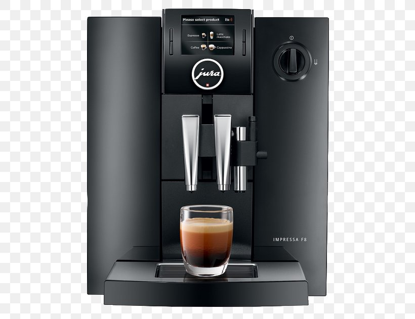 Coffee Espresso Machines Jura Elektroapparate Jura IMPRESSA F8, PNG, 631x631px, Coffee, Capresso, Coffeemaker, Drip Coffee Maker, Espresso Download Free
