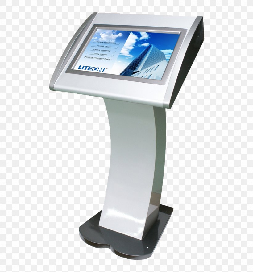 Interactive Kiosks Display Device Kiosk Software Computer Monitors, PNG, 951x1024px, Interactive Kiosks, Computer Monitor Accessory, Computer Monitors, Display Device, Display Resolution Download Free