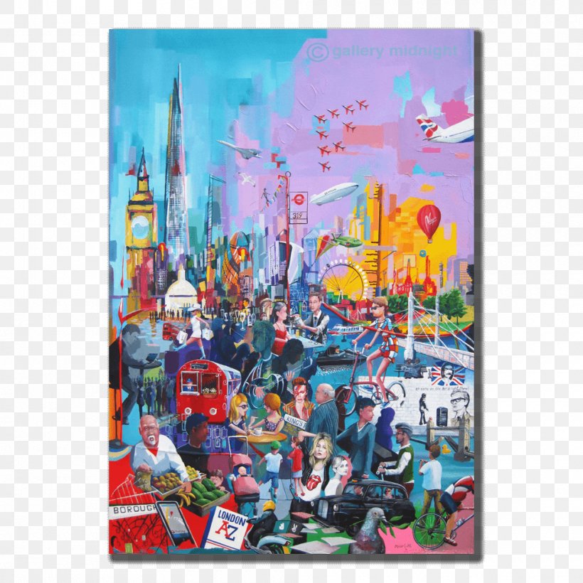 Modern Art Amusement Park Acrylic Paint Still Life, PNG, 1000x1000px, Modern Art, Acrylic Paint, Acrylic Resin, Amusement Park, Art Download Free