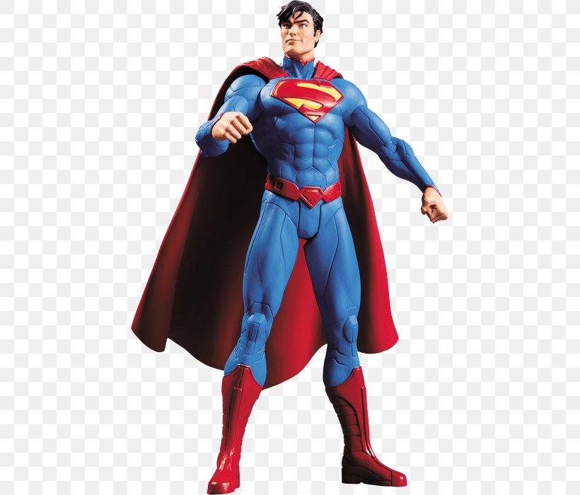 Superman Batman The New 52 Justice League Action & Toy Figures, PNG, 449x700px, Superman, Action Comics, Action Figure, Action Toy Figures, Batman Download Free