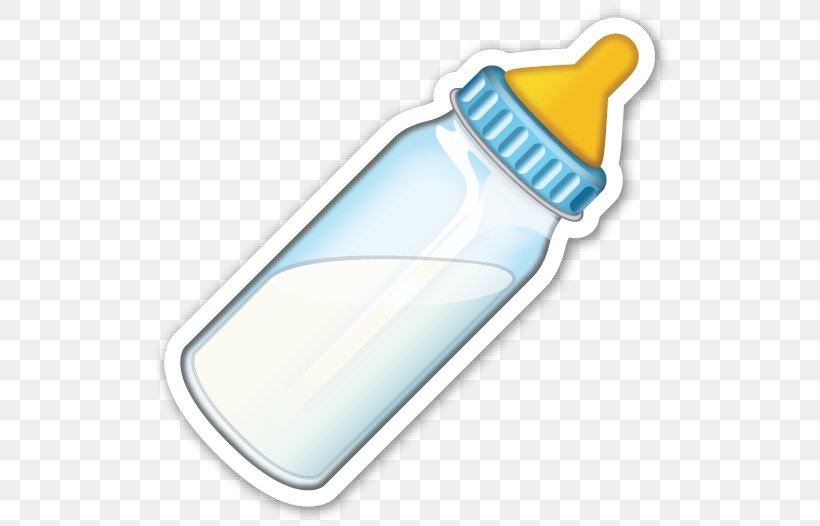 Baby Bottles Emoji Infant Sticker, PNG, 530x526px, Baby Bottles, Bottle, Cup, Drinkware, Emoji Download Free