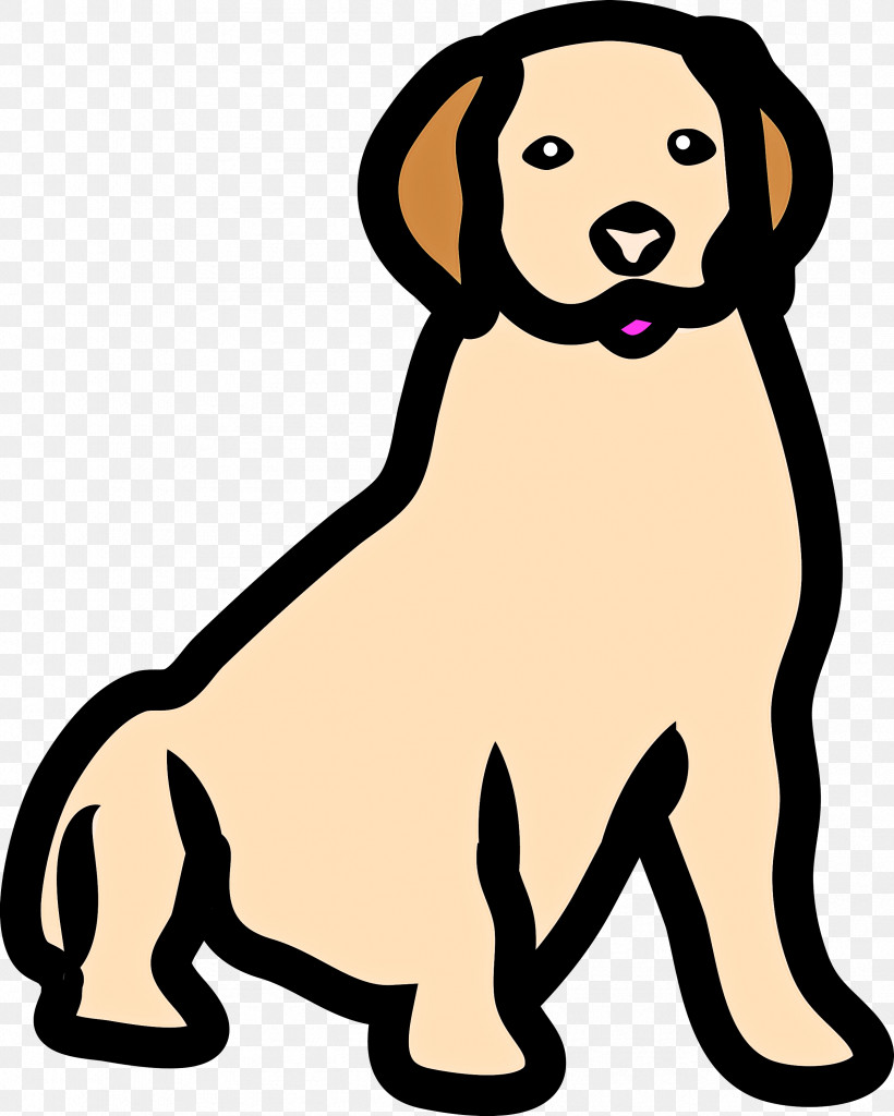 Dog Cartoon Sporting Group Labrador Retriever Dachshund, PNG, 2401x3000px, Dog, Animal Figure, Cartoon, Dachshund, Labrador Retriever Download Free