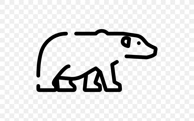 Polar Bear Clip Art, PNG, 512x512px, Polar Bear, Animal, Area, Auto Part, Bear Download Free