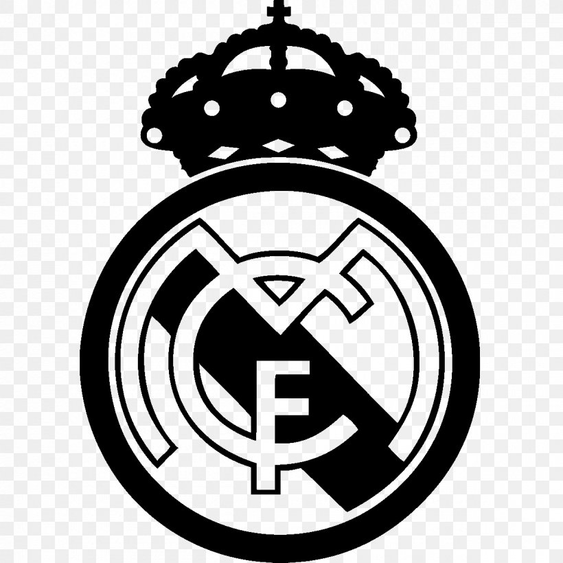 Real Madrid C.F. 2011–12 La Liga Football Sport Decal, PNG, 1200x1200px, Real Madrid Cf, Area, Black And White, Brand, Cristiano Ronaldo Download Free