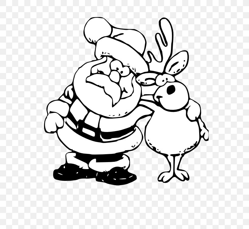 Rudolph GameStorm Paper Christmas Coloring Book, PNG, 555x753px, Rudolph, Area, Art, Artwork, Black And White Download Free