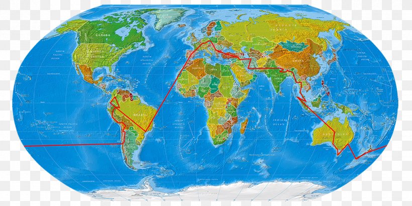 World Map Geography Physische Karte, PNG, 1300x650px, World, Atlas, Bing Maps, Earth, Equator Download Free