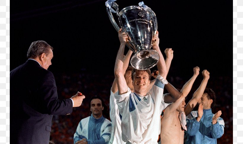 Olympique De Marseille 1992–93 UEFA Champions League A.C. Milan UEFA Europa League Sport, PNG, 918x543px, Olympique De Marseille, Ac Milan, Didier Deschamps, Performance, Sport Download Free
