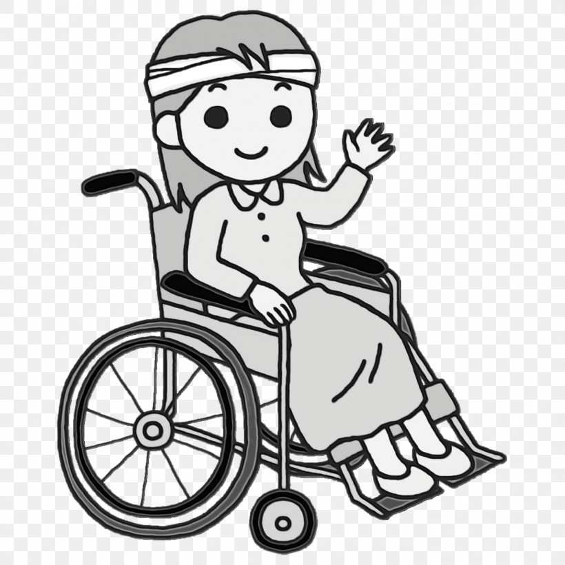 Wheelchair Bicycle Male Line Behavior, PNG, 1400x1400px, Older, Aged, Beautym, Behavior, Bicycle Download Free