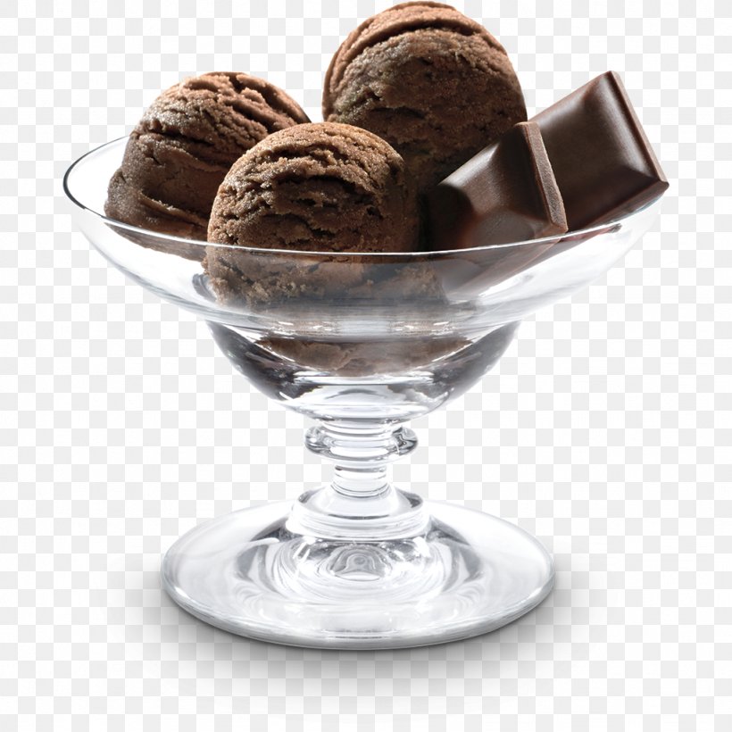 Chocolate Ice Cream Sundae Sorbet, PNG, 1024x1024px, Chocolate Ice Cream, Bowl, Chocolate, Chocolate Truffle, Cream Download Free