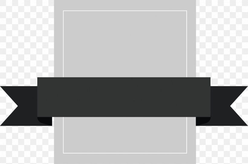 Clip Art Rectangle Image, PNG, 1854x1229px, Rectangle, Black, Black Ribbon, Furniture, Logo Download Free