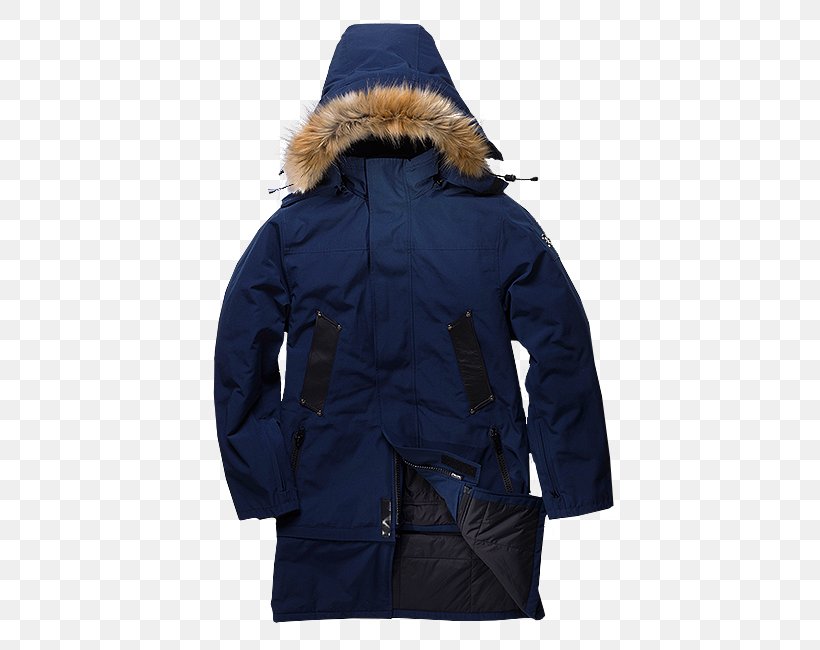 Jacket Parka Overcoat Glove, PNG, 500x650px, Jacket, Blue, Canada Goose, Coat, Electric Blue Download Free