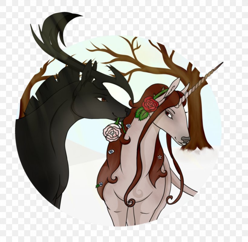 Reindeer Antler Cartoon Legendary Creature, PNG, 905x882px, Reindeer, Antler, Cartoon, Deer, Fictional Character Download Free