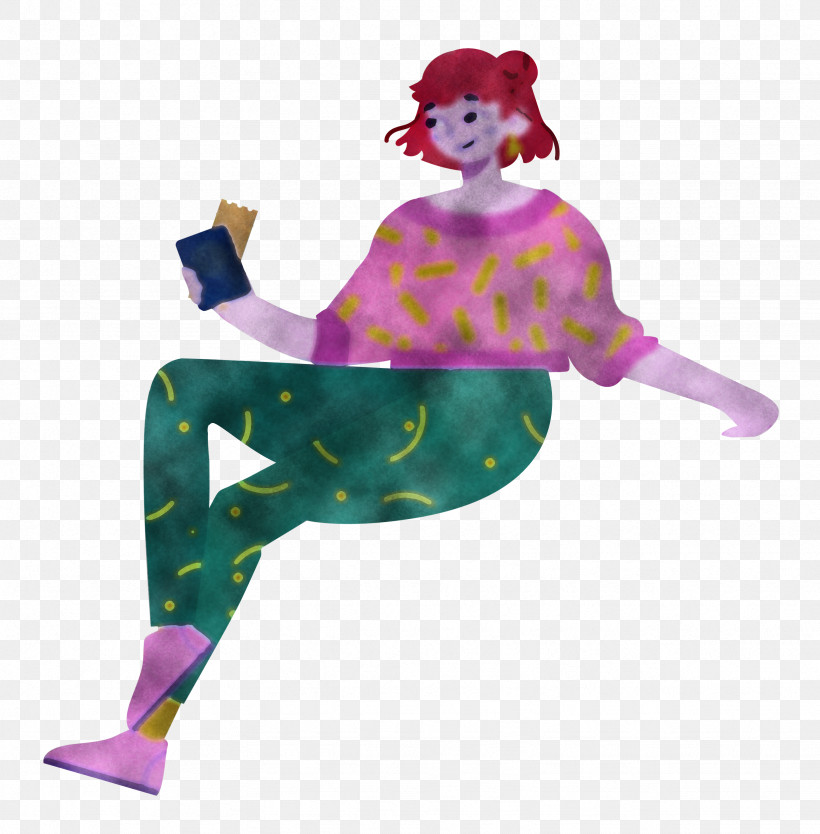 Sitting Girl Lady, PNG, 2457x2500px, Sitting, Character, Clown, Costume, Girl Download Free