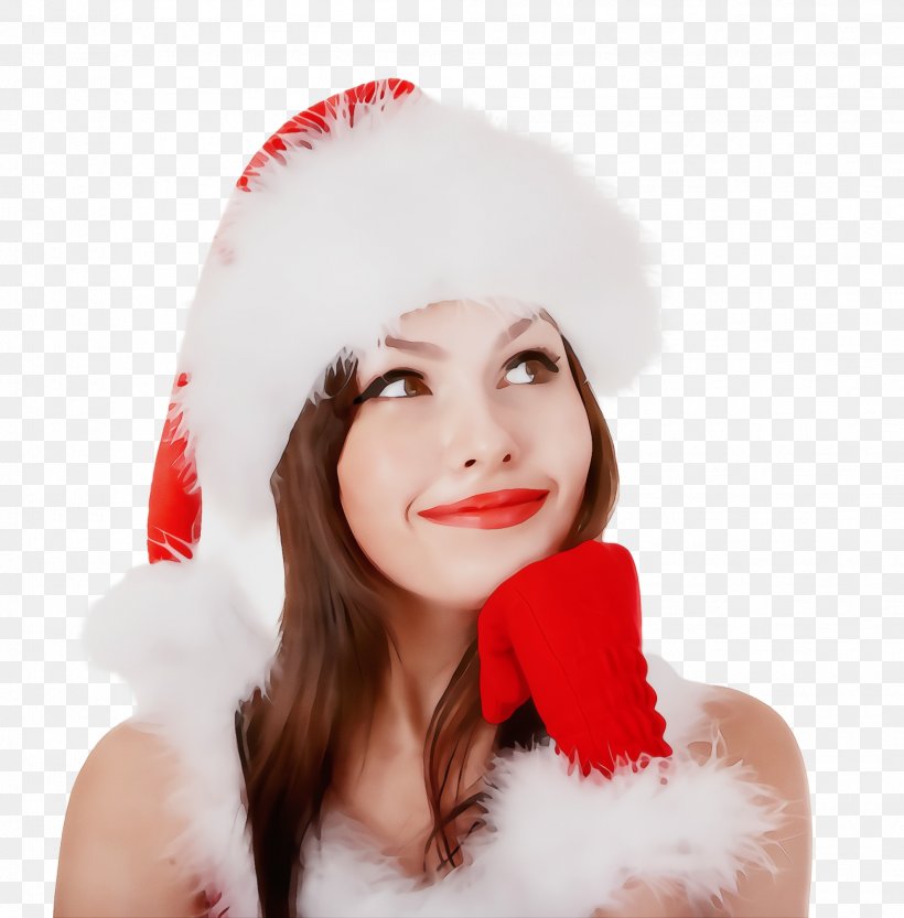 White Fur Lip Red Skin, PNG, 1984x2016px, Watercolor, Beauty, Costume Accessory, Costume Hat, Ear Download Free