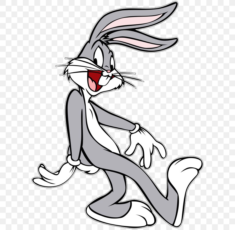 Bugs Bunny Tweety Daffy Duck Looney Tunes, PNG, 800x800px, Bugs Bunny, Art, Artwork, Beak, Black And White Download Free