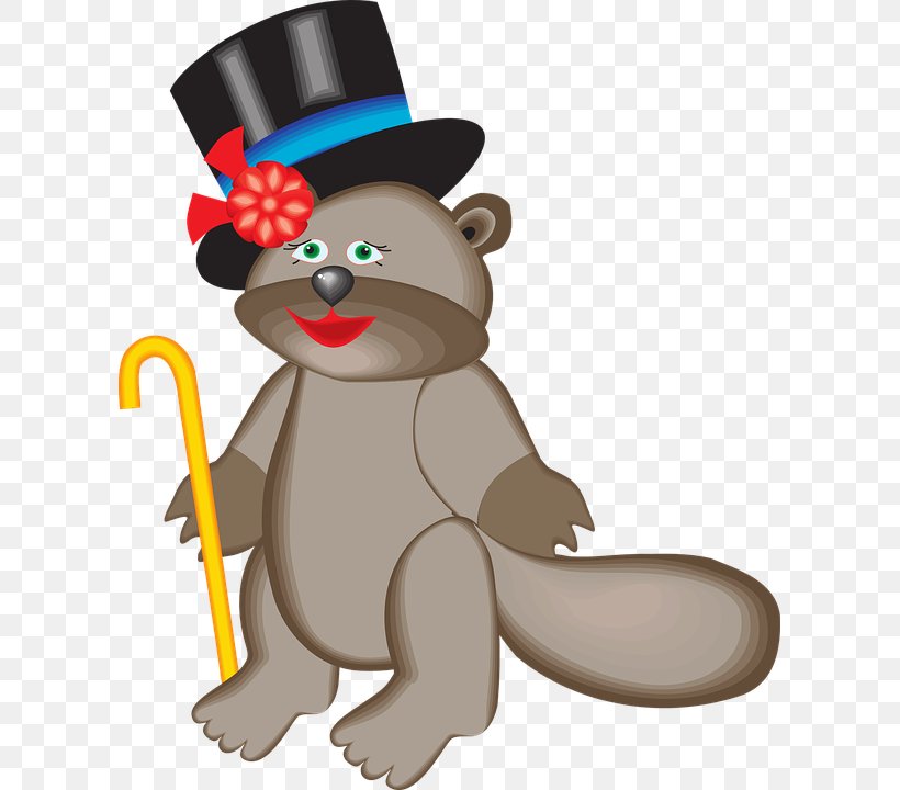 Beaver Hat Clip Art Rodent, PNG, 603x720px, Watercolor, Cartoon, Flower, Frame, Heart Download Free