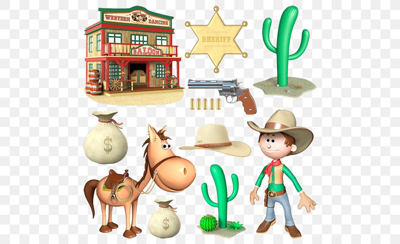 Cowboy American Frontier Sheriff Woody Clip Art, PNG, 500x500px, Cowboy, American Frontier, Animal Figure, Child, Confetti Download Free