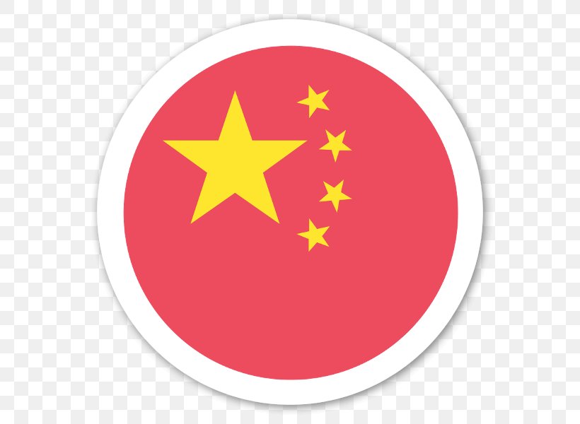 Flag Of China Emoji Flag Of The Republic Of China Sticker, PNG, 600x600px, China, Emoji, Emojipedia, Flag, Flag Of China Download Free