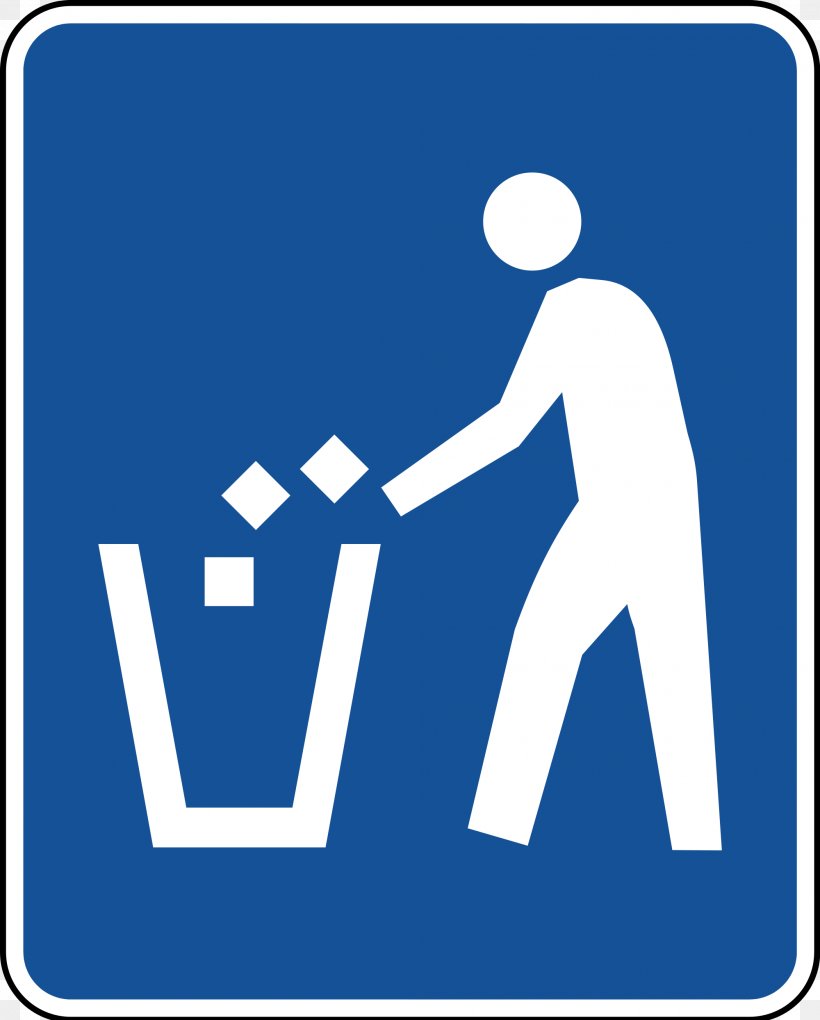 Litter Rubbish Bins & Waste Paper Baskets Traffic Sign Container, PNG, 2000x2488px, Litter, Area, Blue, Brand, Campsite Download Free